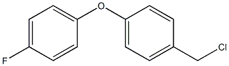 1-[4-(chloromethyl)phenoxy]-4-fluorobenzene Struktur