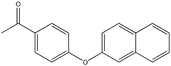 1-[4-(naphthalen-2-yloxy)phenyl]ethan-1-one Struktur