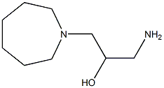 1-amino-3-azepan-1-ylpropan-2-ol Struktur