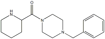 1-benzyl-4-(piperidin-2-ylcarbonyl)piperazine Struktur