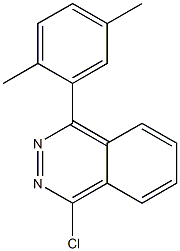 1-chloro-4-(2,5-dimethylphenyl)phthalazine Struktur