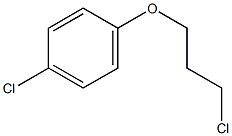 1-chloro-4-(3-chloropropoxy)benzene Struktur