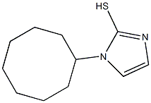 1-cyclooctyl-1H-imidazole-2-thiol Struktur