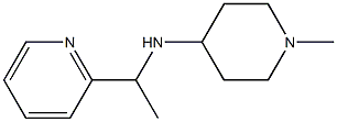 1-methyl-N-[1-(pyridin-2-yl)ethyl]piperidin-4-amine Struktur