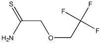 2-(2,2,2-trifluoroethoxy)ethanethioamide Struktur