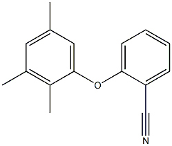 2-(2,3,5-trimethylphenoxy)benzonitrile Struktur