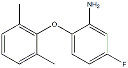 2-(2,6-dimethylphenoxy)-5-fluoroaniline Struktur