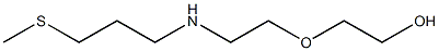 2-(2-{[3-(methylsulfanyl)propyl]amino}ethoxy)ethan-1-ol Struktur