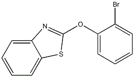 2-(2-bromophenoxy)-1,3-benzothiazole Struktur