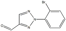 2-(2-bromophenyl)-2H-1,2,3-triazole-4-carbaldehyde Struktur