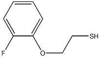 2-(2-fluorophenoxy)ethanethiol Struktur