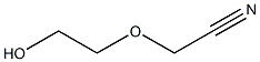 2-(2-hydroxyethoxy)acetonitrile Struktur