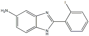 2-(2-iodophenyl)-1H-benzimidazol-5-amine Struktur