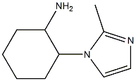 2-(2-methyl-1H-imidazol-1-yl)cyclohexan-1-amine Struktur