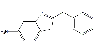 2-(2-methylbenzyl)-1,3-benzoxazol-5-amine Struktur