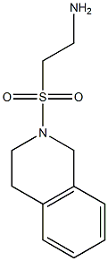 2-(3,4-dihydroisoquinolin-2(1H)-ylsulfonyl)ethanamine Struktur