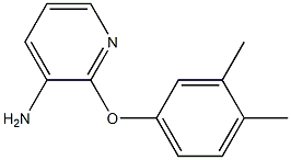 2-(3,4-dimethylphenoxy)pyridin-3-amine Struktur