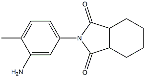 2-(3-amino-4-methylphenyl)hexahydro-1H-isoindole-1,3(2H)-dione Struktur