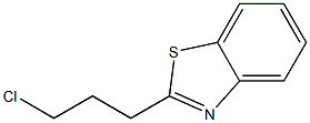 2-(3-chloropropyl)-1,3-benzothiazole Struktur