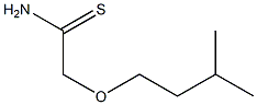 2-(3-methylbutoxy)ethanethioamide Struktur