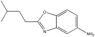 2-(3-methylbutyl)-1,3-benzoxazol-5-amine Struktur