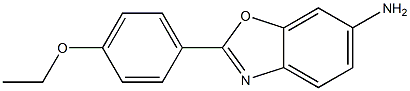 2-(4-ethoxyphenyl)-1,3-benzoxazol-6-amine Struktur