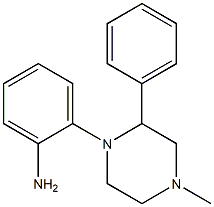 2-(4-methyl-2-phenylpiperazin-1-yl)aniline Struktur