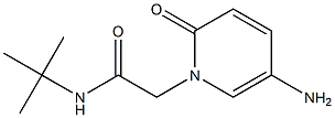 2-(5-amino-2-oxo-1,2-dihydropyridin-1-yl)-N-tert-butylacetamide Struktur