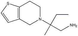 2-(6,7-dihydrothieno[3,2-c]pyridin-5(4H)-yl)-2-methylbutan-1-amine Struktur