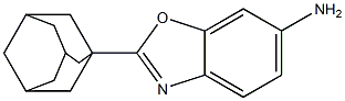 2-(adamantan-1-yl)-1,3-benzoxazol-6-amine Struktur