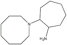 2-(azocan-1-yl)cycloheptan-1-amine Struktur