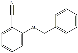 2-(benzylsulfanyl)benzonitrile Struktur