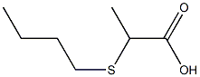 2-(butylthio)propanoic acid Struktur