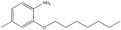 2-(heptyloxy)-4-methylaniline Struktur