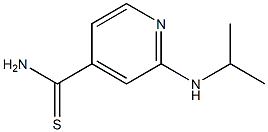 2-(isopropylamino)pyridine-4-carbothioamide Struktur