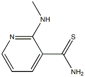 2-(methylamino)pyridine-3-carbothioamide Struktur