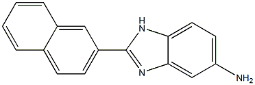 2-(naphthalen-2-yl)-1H-1,3-benzodiazol-5-amine Struktur