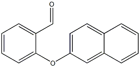 2-(naphthalen-2-yloxy)benzaldehyde Struktur