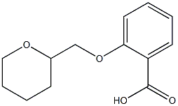 2-(oxan-2-ylmethoxy)benzoic acid Struktur