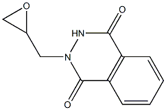 2-(oxiran-2-ylmethyl)-1,2,3,4-tetrahydrophthalazine-1,4-dione Struktur