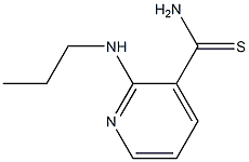 2-(propylamino)pyridine-3-carbothioamide Struktur