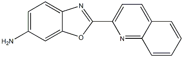 2-(quinolin-2-yl)-1,3-benzoxazol-6-amine Struktur