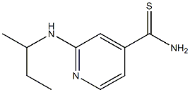 2-(sec-butylamino)pyridine-4-carbothioamide Struktur