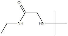 2-(tert-butylamino)-N-ethylacetamide Struktur