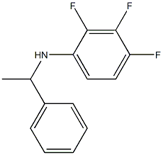 2,3,4-trifluoro-N-(1-phenylethyl)aniline Struktur