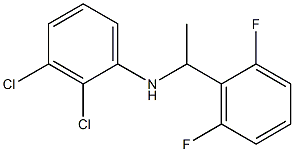 2,3-dichloro-N-[1-(2,6-difluorophenyl)ethyl]aniline Struktur