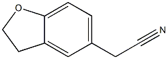 2,3-dihydro-1-benzofuran-5-ylacetonitrile Struktur