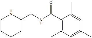 2,4,6-trimethyl-N-(piperidin-2-ylmethyl)benzamide Struktur