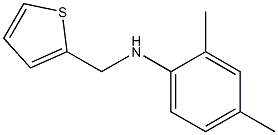 2,4-dimethyl-N-(thiophen-2-ylmethyl)aniline Struktur