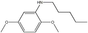 2,5-dimethoxy-N-pentylaniline Struktur